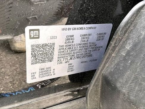 Used 2024 Chevrolet Trax RS w/ Sunroof Package image 14