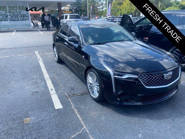 Used 2021 Cadillac CT4 Premium Luxury RWD image 1