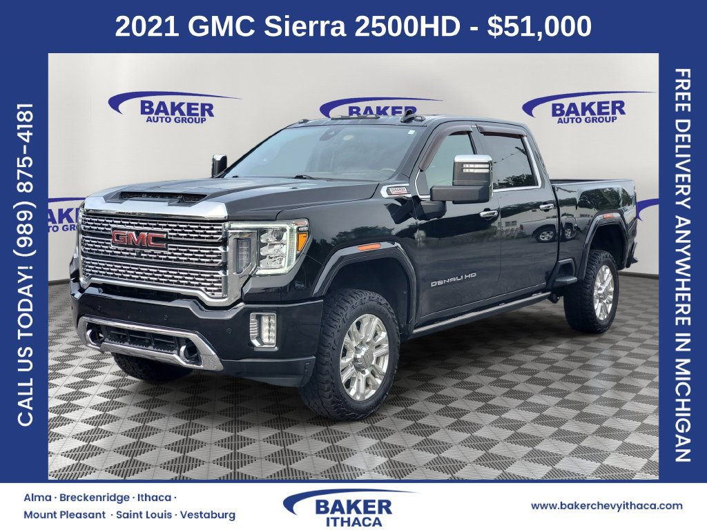 Certified 2021 GMC Sierra 2500 Denali w/ Denali Ultimate Package AWD/4WD image 4