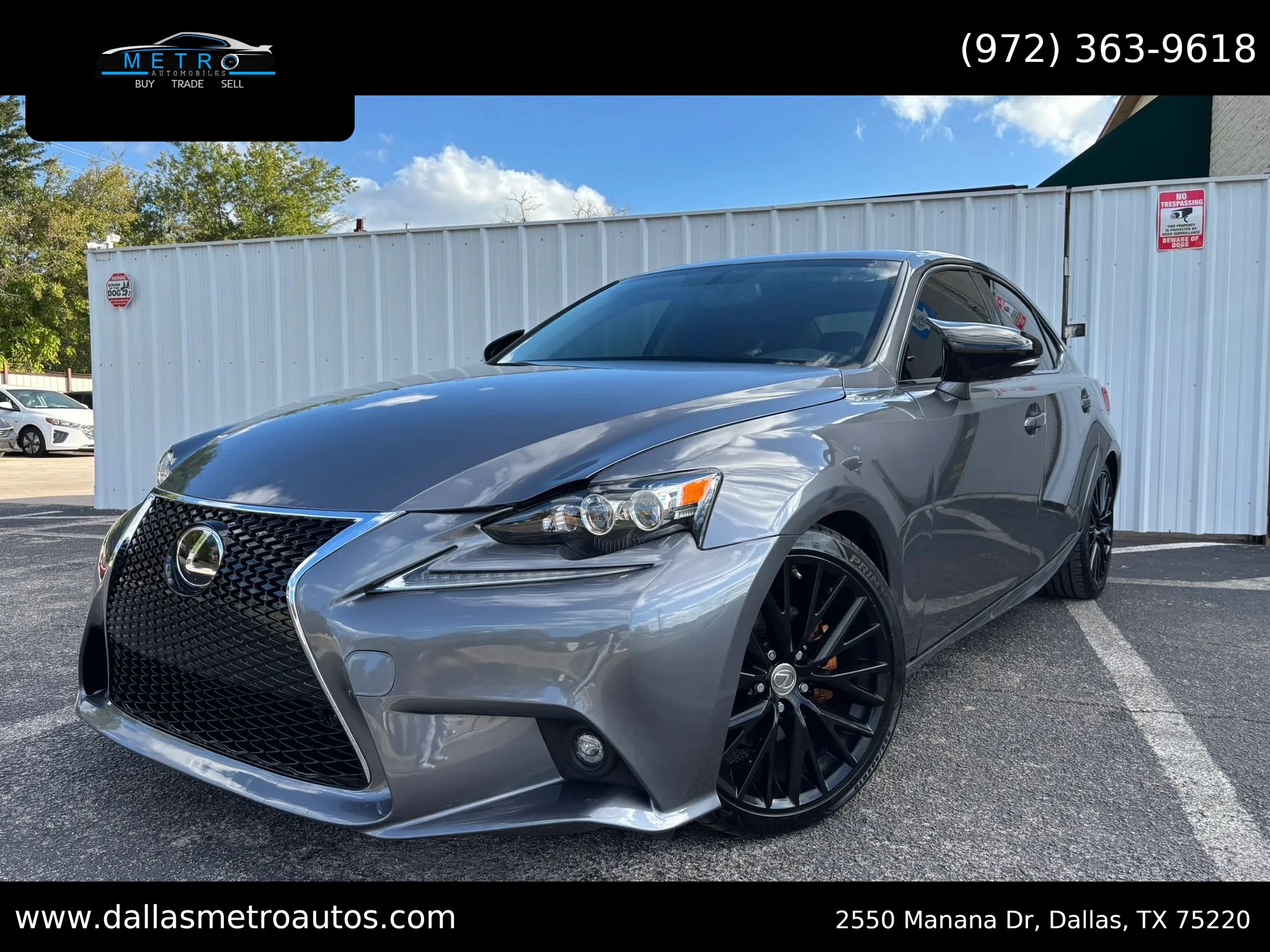 Used 2015 Lexus IS 250 AWD w/ Navigation System Package image 1