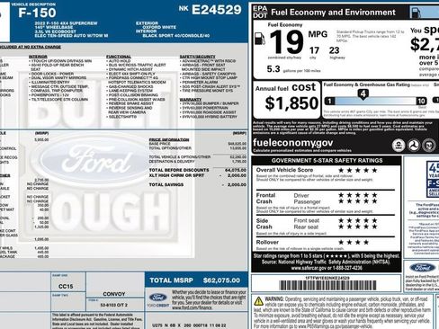Certified 2022 Ford F150 XLT w/ Equipment Group 302A High AWD/4WD image 32