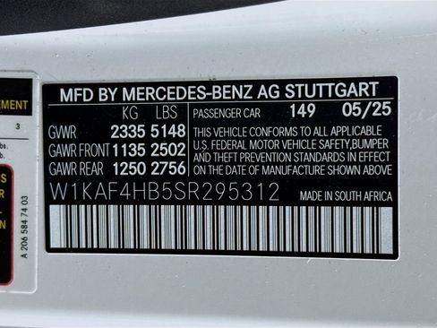 New 2025 Mercedes-Benz C 300 4MATIC Sedan image 32