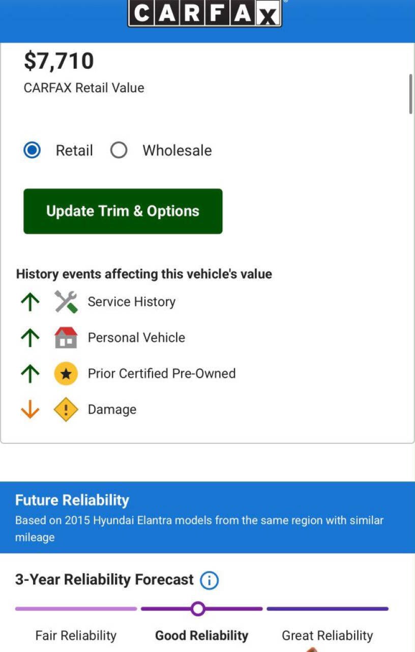 Used 2015 Hyundai Elantra Limited w/ Option Group 05 FWD image 20