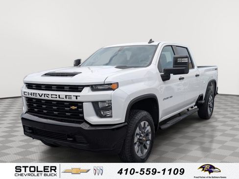 Used 2022 Chevrolet Silverado 2500 Custom w/ Custom Value Package AWD/4WD image 1