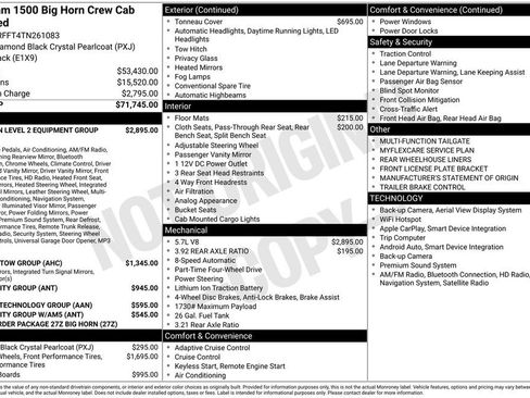 Used 2026 RAM 1500 Big Horn AWD/4WD image 6