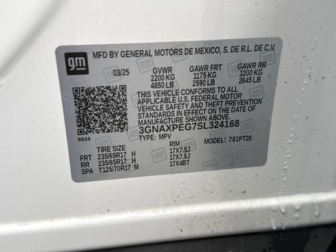 Used 2025 Chevrolet Equinox LT AWD/4WD image 20