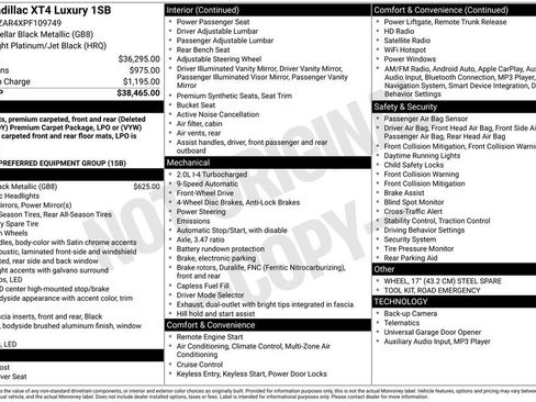 Used 2023 Cadillac XT4 Luxury image 30