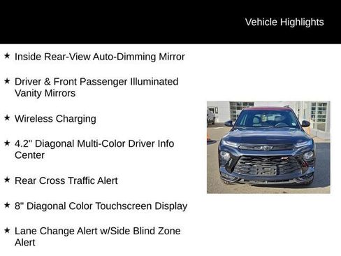 Used 2022 Chevrolet TrailBlazer RS w/ Technology Package image 22
