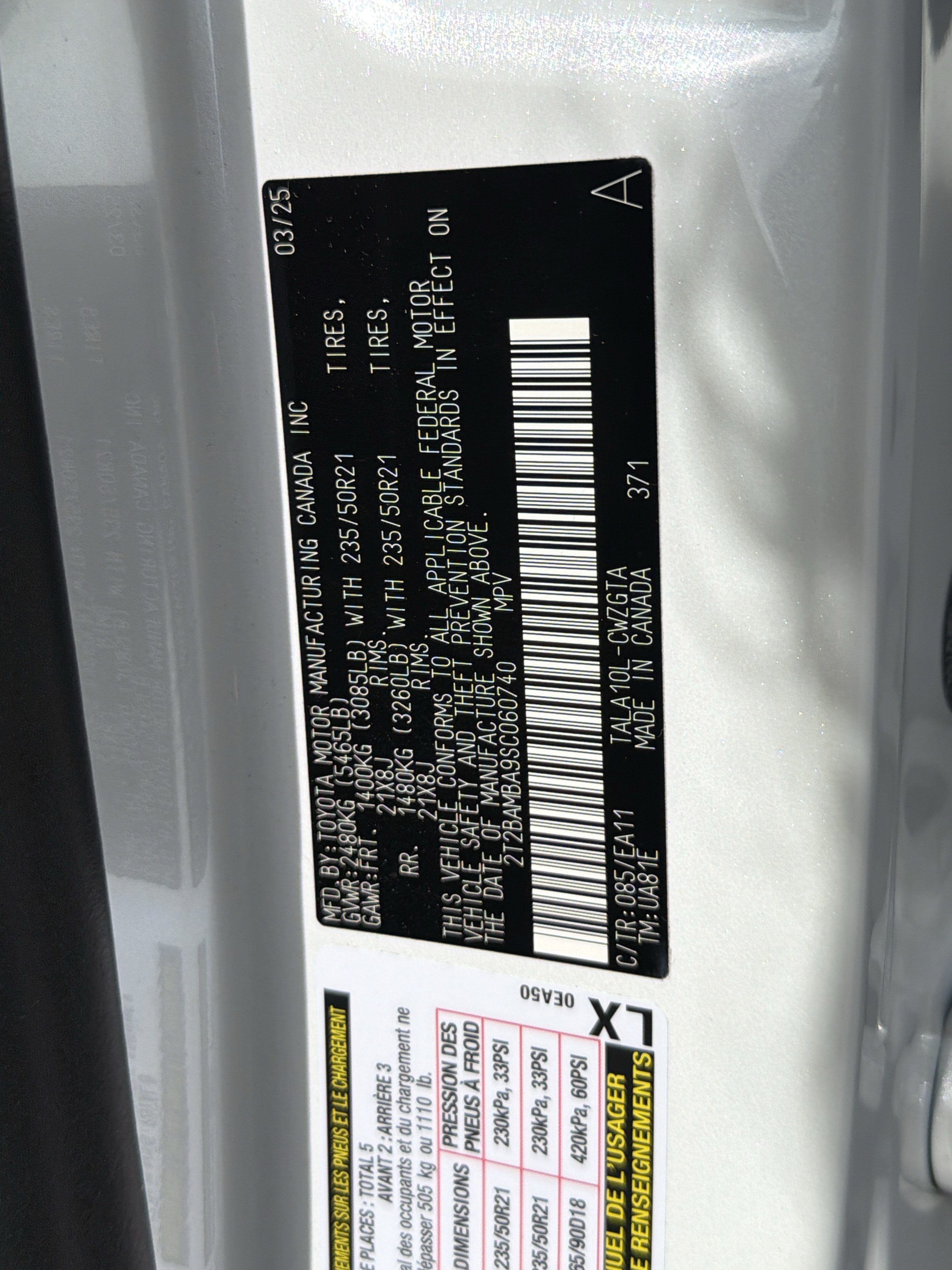 Used 2025 Lexus RX 350 Premium w/ Convenience Package FWD image 31