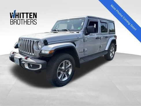 Used 2020 Jeep Wrangler Unlimited Sahara w/ Cold Weather Group AWD/4WD image 1