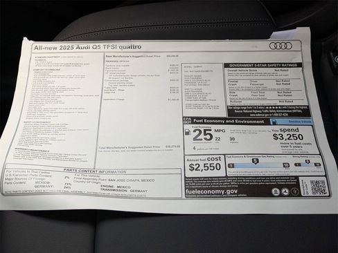 New 2025 Audi Q5 Premium image 18