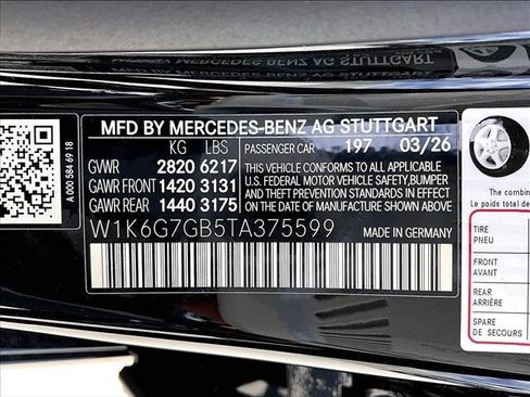New 2026 Mercedes-Benz S 580 4MATIC Sedan image 15