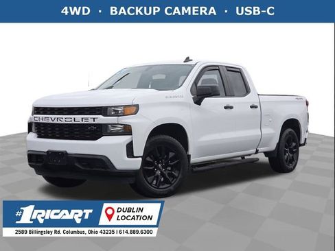 Used 2021 Chevrolet Silverado 1500 Custom image 1