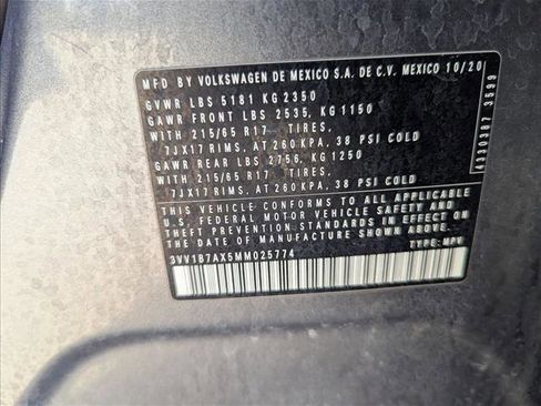 Used 2021 Volkswagen Tiguan S image 17