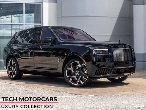 Certified 2025 Rolls-Royce Cullinan Black Badge w/ Leather Finishing Pack AWD/4WD image 1