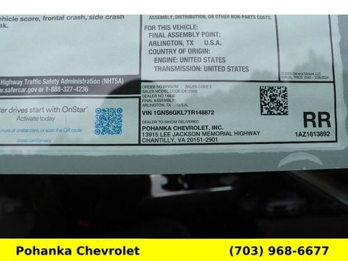New 2026 Chevrolet Suburban High Country w/ Sun And Tow Package image 33