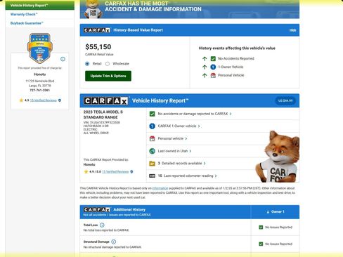 Used 2023 Tesla Model S Standard Range image 3