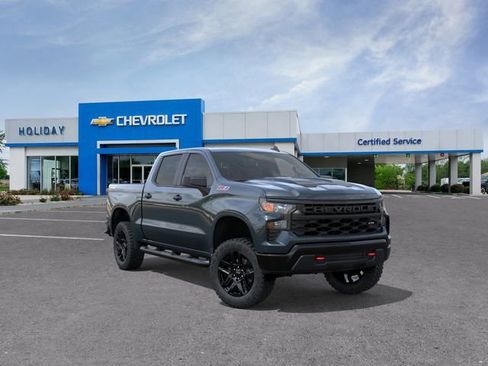 New 2026 Chevrolet Silverado 1500 Custom Trail Boss w/ LPO, Dark Essentials Package image 1