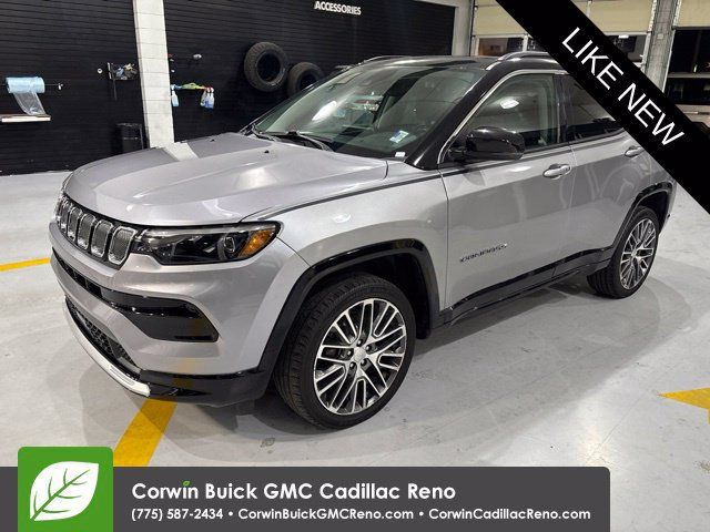 Used 2022 Jeep Compass Limited w/ Elite Group AWD/4WD image 1