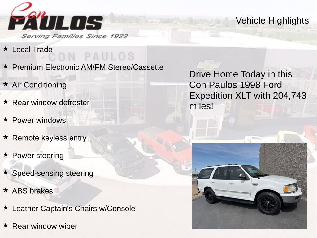 Used 1998 Ford Expedition XLT RWD image 7