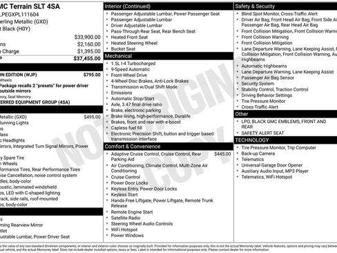 Used 2023 GMC Terrain SLT w/ Elevation Edition FWD image 34