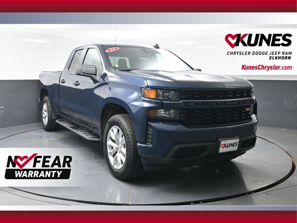 Used 2021 Chevrolet Silverado 1500 Custom AWD/4WD image 1