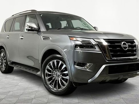 Used 2024 Nissan Armada Platinum w/ Captain's Chairs Package image 1