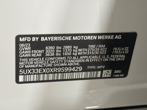 Used 2024 BMW X6 xDrive40i w/ Executive Package AWD/4WD image 44