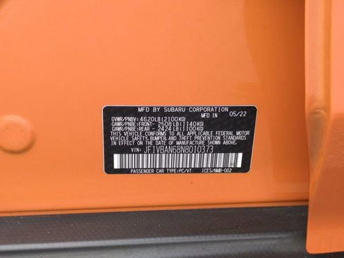 Certified 2022 Subaru WRX Limited image 42