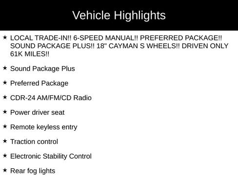 Used 2008 Porsche Cayman RWD image 26