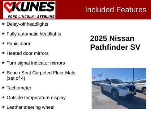 Used 2025 Nissan Pathfinder SV image 3