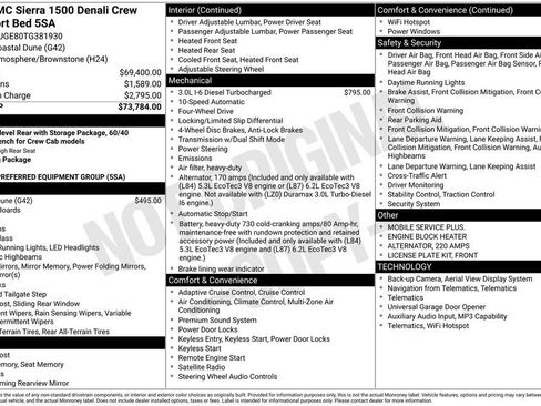 New 2026 GMC Sierra 1500 Denali AWD/4WD image 16