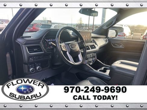 Used 2021 GMC Yukon SLT w/ Rear Media and Nav Package image 22