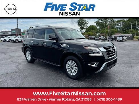 Used 2023 Nissan Armada SV w/ Cargo Package RWD image 1