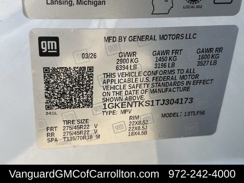 New 2026 GMC Acadia Denali Ultimate w/ LPO, Floor Liner Package AWD/4WD image 28