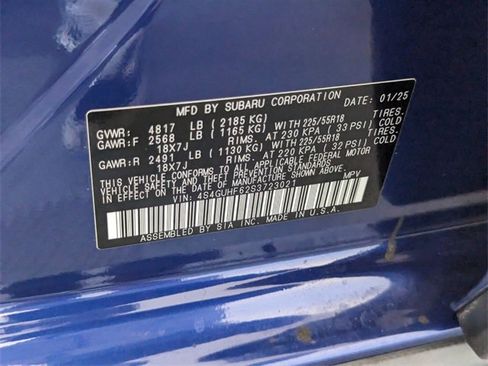 Certified 2025 Subaru Crosstrek 2.5i Sport w/ Crosstrek Mirror Package image 20