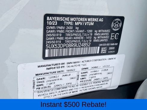 Used 2024 BMW X3 xDrive30i AWD/4WD image 27