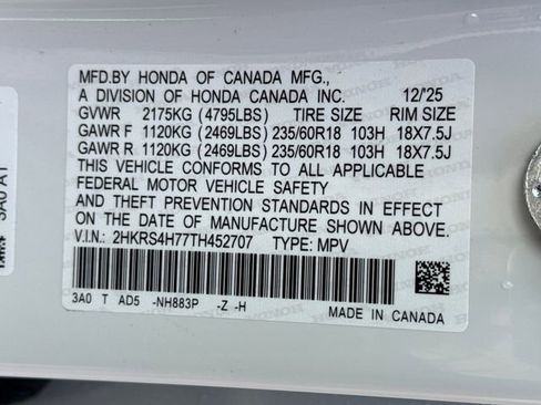 New 2026 Honda CR-V EX-L image 19