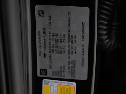 Used 2026 Cadillac Escalade V w/ LPO, ONYX Package image 76