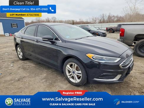 Used 2018 Ford Fusion SE w/ Fusion SE Technology Package image 5