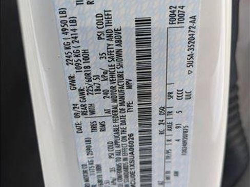 New 2025 Ford Escape SE w/ PHEV Premium Package image 16