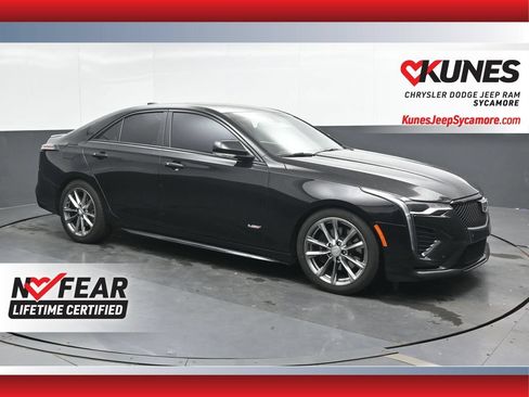 Used 2023 Cadillac CT4 V w/ Navigation Package RWD image 1