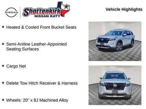 Used 2024 Nissan Pathfinder Platinum w/ Cargo Package FWD image 25