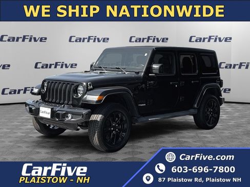 Used 2021 Jeep Wrangler Unlimited Sahara AWD/4WD image 1