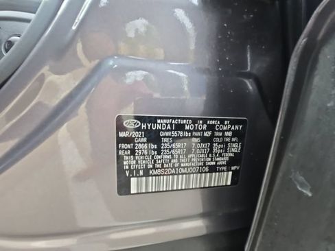 Used 2021 Hyundai Santa Fe Blue AWD/4WD image 25