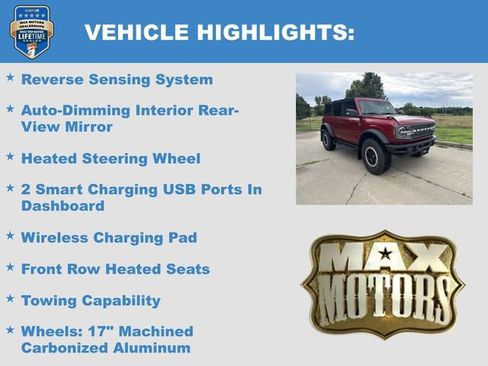 Certified 2021 Ford Bronco Badlands AWD/4WD image 23
