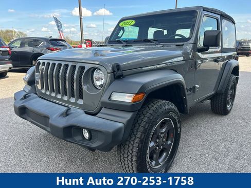 Used 2021 Jeep Wrangler Sport image 1