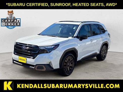 Certified 2025 Subaru Forester Sport AWD/4WD image 1