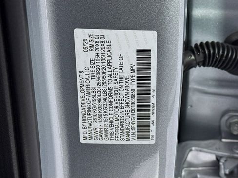 New 2026 Honda Pilot Sport image 32