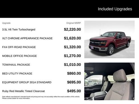 New 2026 Ford F150 XLT w/ XLT Chrome Appearance Package AWD/4WD image 5